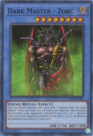 Dark Master - Zorc (DCR-EN082) - Dark Crisis (25th Anniversary Edition) Unlimited
