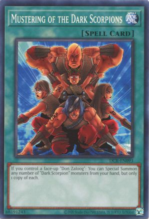 Mustering of the Dark Scorpions (DCR-EN093) - Dark Crisis (25th Anniversary Edition) Unlimited