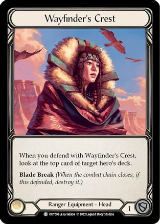 Wayfinder's Crest [OUT099] (Outsiders)  Cold Foil
