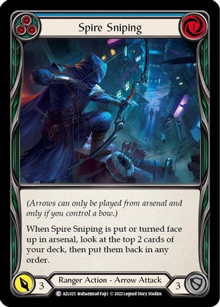 Spire Sniping (Blue) [AZL025] (Outsiders Azalea Blitz Deck)