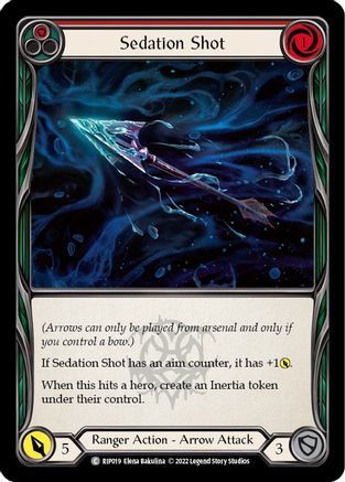 Sedation Shot (Red) [RIP019] (Outsiders Riptide Blitz Deck)