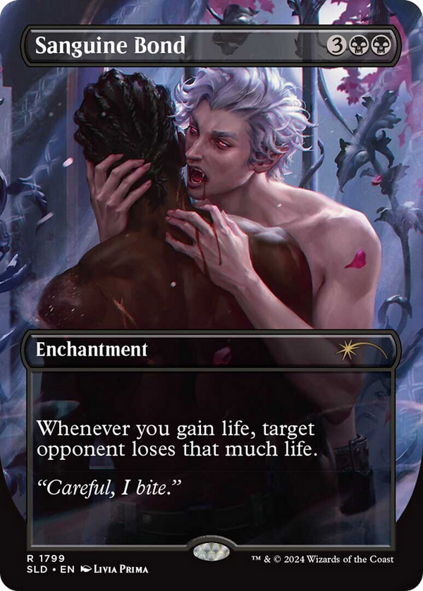 Sanguine Bond (SLD-1799) - Secret Lair Drop (Borderless) Foil