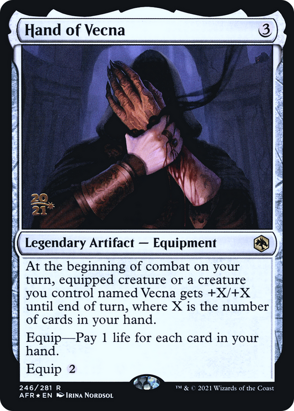Hand of Vecna [Dungeons & Dragons: Adventures in the Forgotten Realms Prerelease Promos]