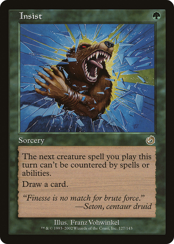 Insist [Torment]