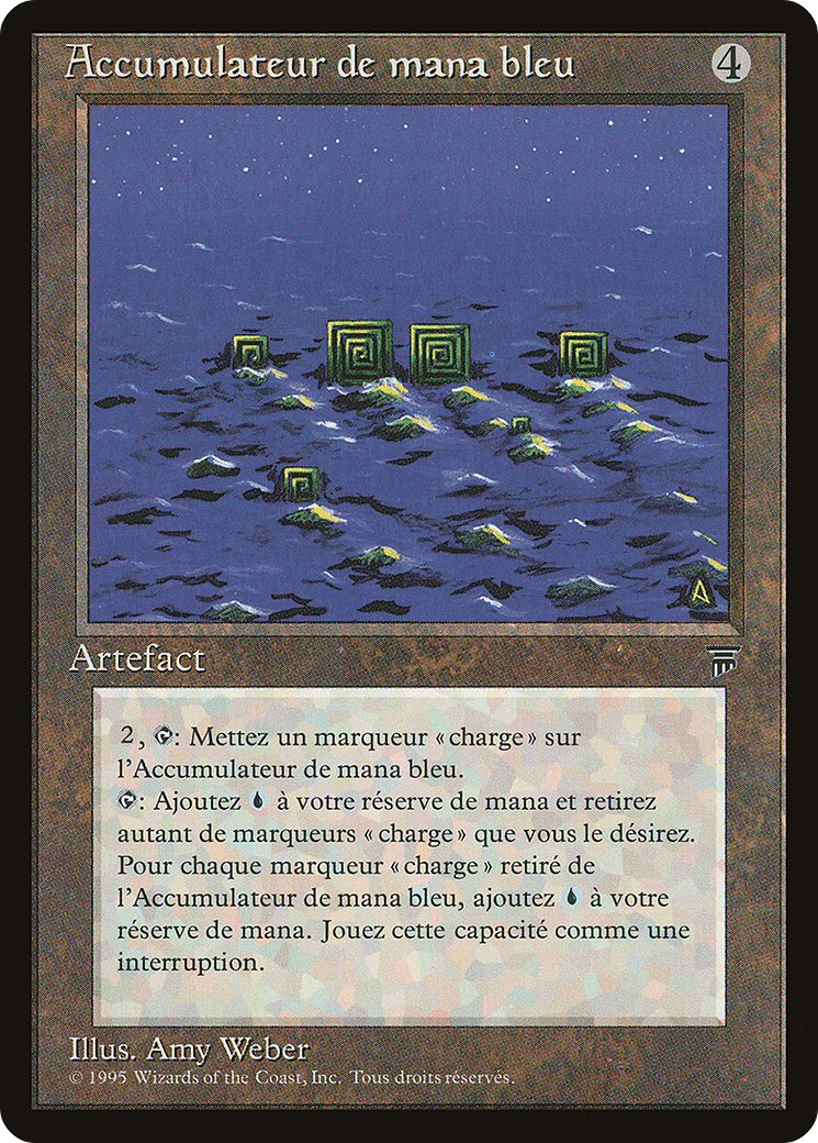 Blue Mana Battery (French) - 