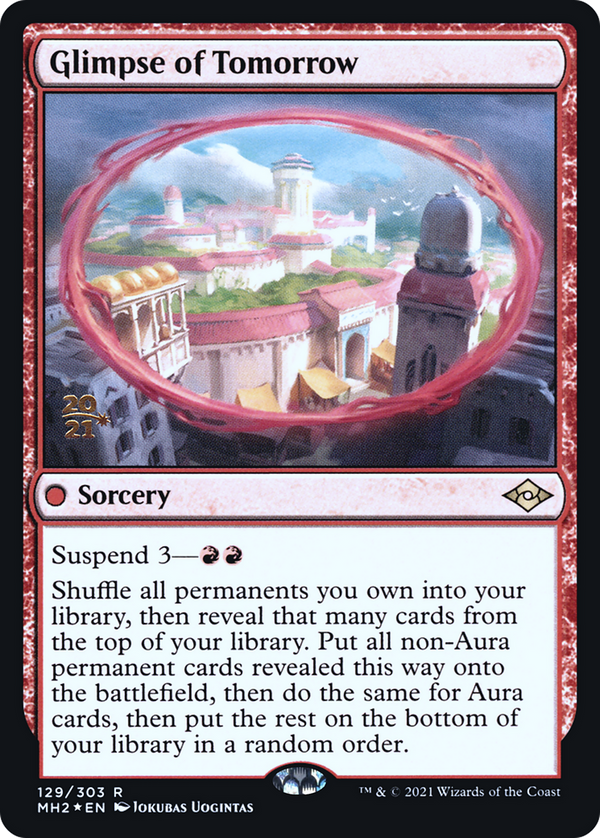 Glimpse of Tomorrow [Modern Horizons 2 Prerelease Promos]
