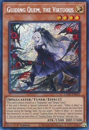 Guiding Quem, the Virtuous (CYAC-EN011) - Cyberstorm Access 1st Edition