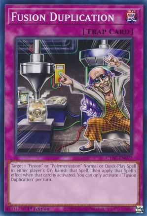 Fusion Duplication (CYAC-EN077) - Cyberstorm Access 1st Edition