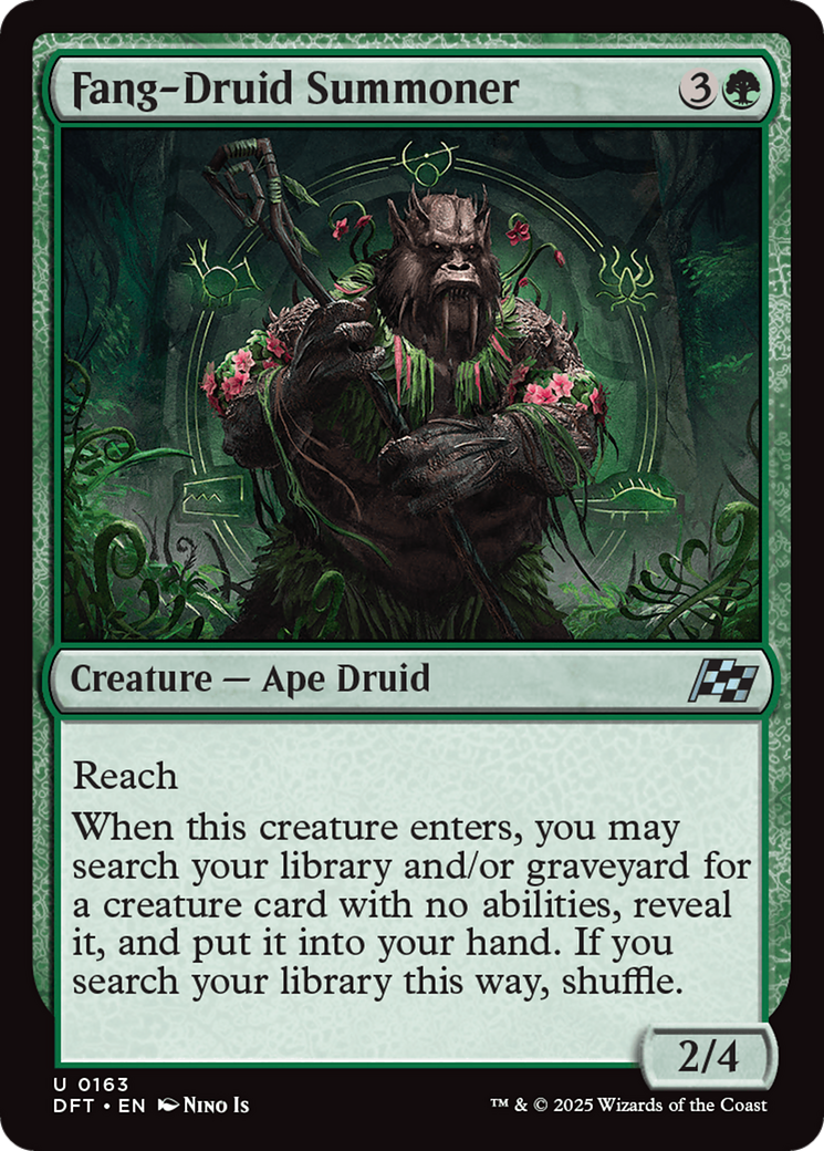 Fang-Druid Summoner [Aetherdrift]