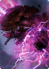 Voltage Surge // Voltage Surge (ANEO-015) - Neon Dynasty Art Series (Borderless) Foil