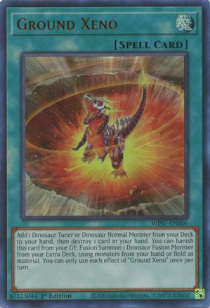 Ground Xeno (WISU-EN006) - Wild Survivors 1st Edition