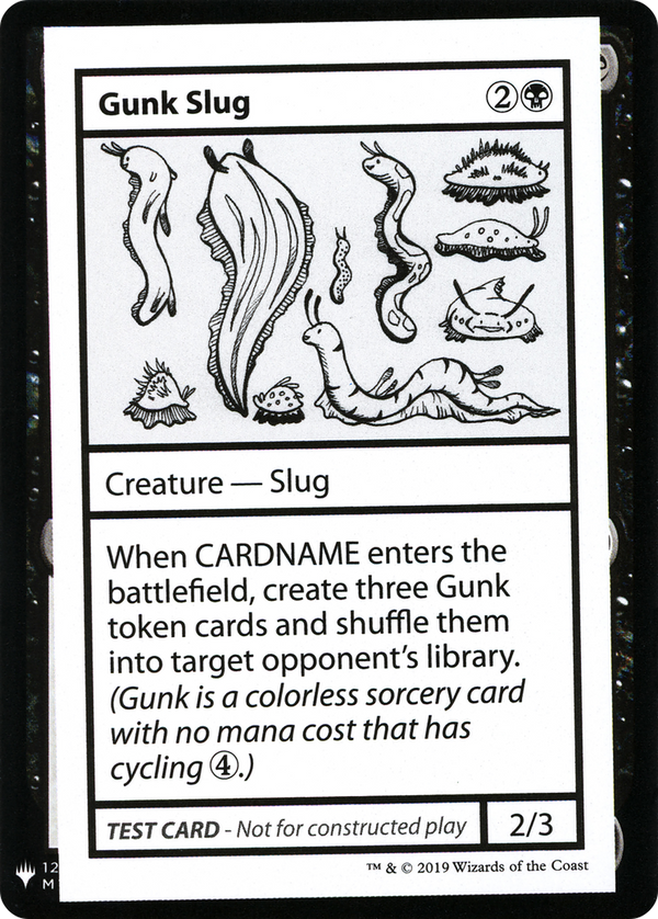 Gunk Slug [Mystery Booster Playtest Cards]