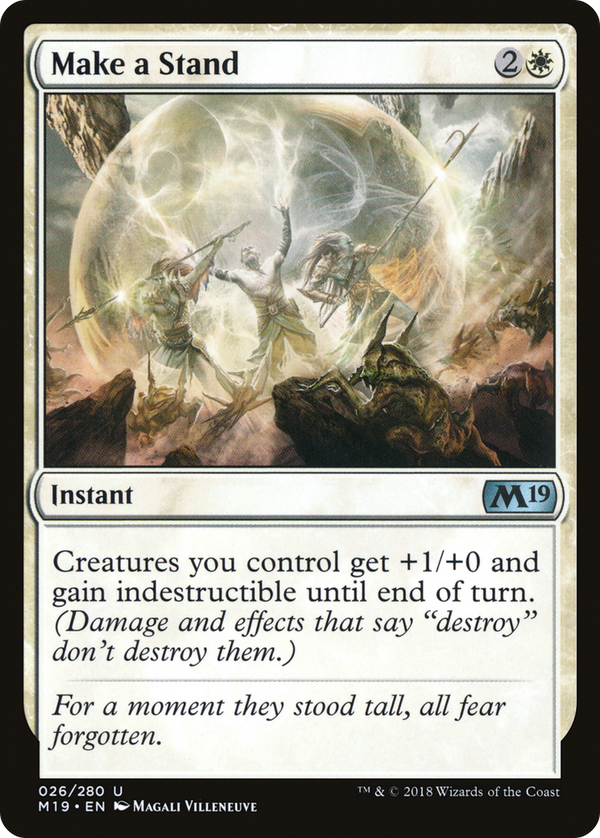 Make a Stand [Core Set 2019]