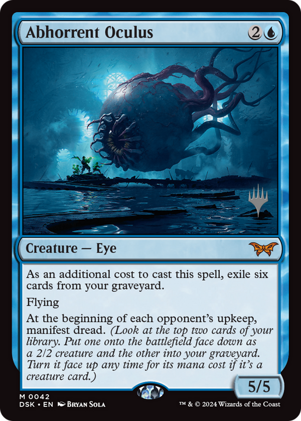 Abhorrent Oculus (Promo Pack) [Duskmourn: House of Horror Promos]
