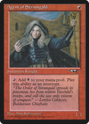 Agent of Stromgald (Holding Staff) [Alliances]