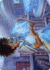 Zimone, Quandrix Prodigy // Zimone, Quandrix Prodigy (ASTX-046) - Strixhaven Art Series (Borderless) Foil