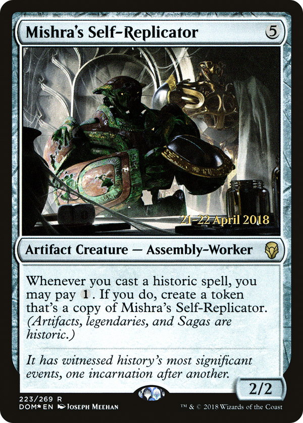 Mishra's Self-Replicator [Dominaria Prerelease Promos]