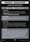 Dominarioes // Dominarioes (cont'd) (MONE-001) - Phyrexia: All Will Be One Minigames