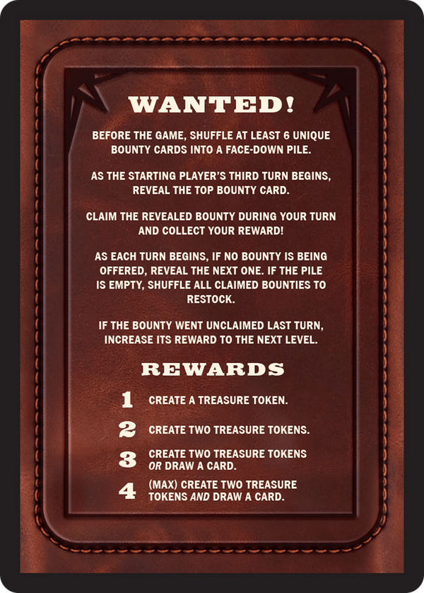 Bounty: Vara Beth Hannifer // Wanted! (TOTC-041) - Outlaws of Thunder Junction Commander Tokens Foil