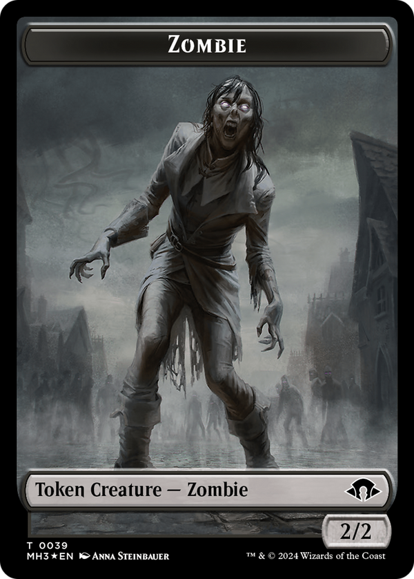 Zombie (TMH3-039) - Modern Horizons 3 Tokens Foil