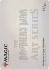 Swamp // Swamp (ABRO-050) - The Brothers' War Art Series (Borderless)
