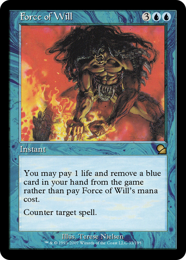 Force of Will (ME1-033) - Masters Edition