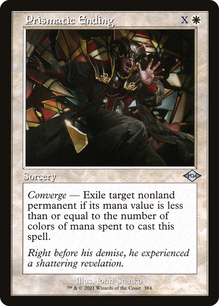 Prismatic Ending (Retro Foil Etched) [Modern Horizons 2]