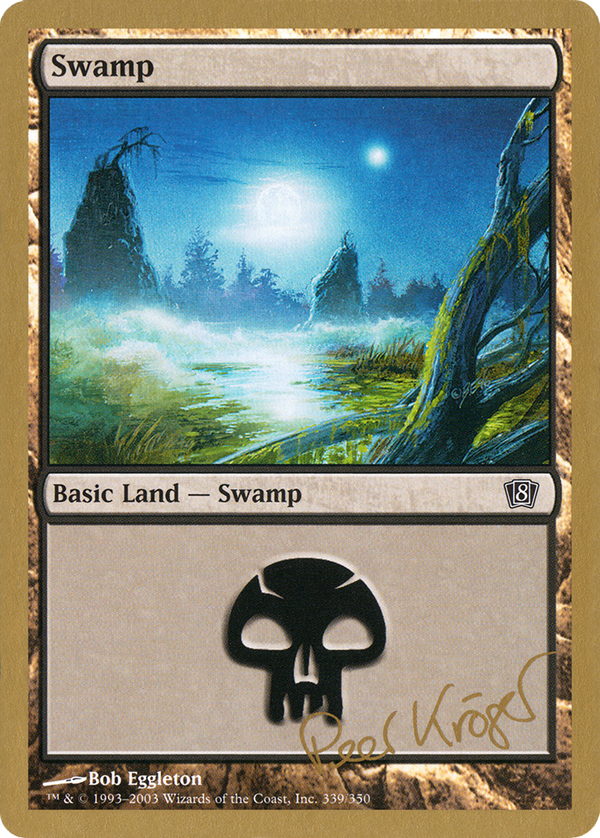 Swamp (pk339) (Peer Kroger) [World Championship Decks 2003]