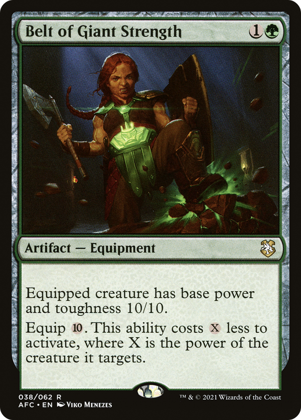 Belt of Giant Strength [Dungeons & Dragons: Adventures in the Forgotten Realms Commander]