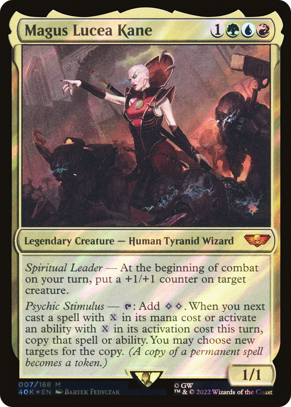 Magus Lucea Kane (Surge Foil) [Warhammer 40,000]