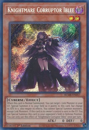 Knightmare Corruptor Iblee (BLMR-EN057) - Battles of Legend: Monstrous Revenge 1st Edition