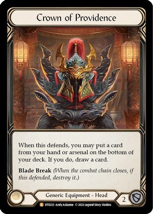 Crown of Providence [DTD221] (Dusk Till Dawn)