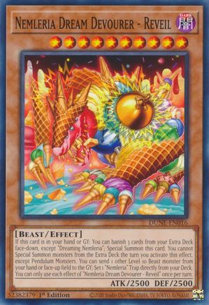 Nemleria Dream Devourer - Reveil (DUNE-EN016) - Duelist Nexus 1st Edition