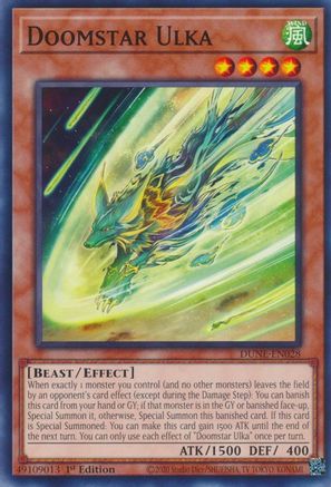 Doomstar Ulka (DUNE-EN028) - Duelist Nexus 1st Edition