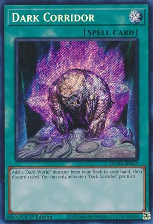 Dark Corridor (DUNE-EN059) - Duelist Nexus 1st Edition