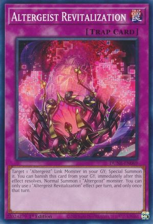 Altergeist Revitalization (DUNE-EN069) - Duelist Nexus 1st Edition