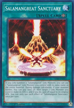 Salamangreat Sanctuary (LD10-EN013) - Legendary Duelists: Soulburning Volcano 1st Edition