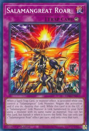Salamangreat Roar (LD10-EN017) - Legendary Duelists: Soulburning Volcano 1st Edition