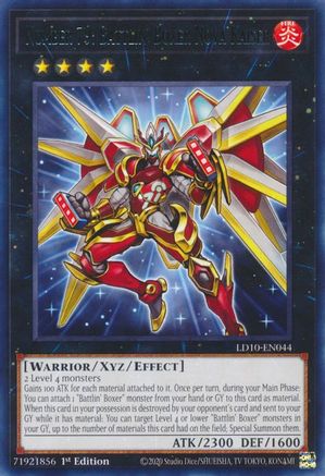 Number 79: Battlin' Boxer Nova Kaiser (LD10-EN044) - Legendary Duelists: Soulburning Volcano 1st Edition