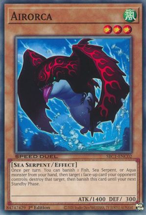 Airorca (SBC1-ENC02) - Speed Duel: Streets of Battle City 1st Edition