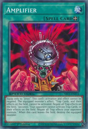 Amplifier (SBC1-ENE14) - Speed Duel: Streets of Battle City 1st Edition