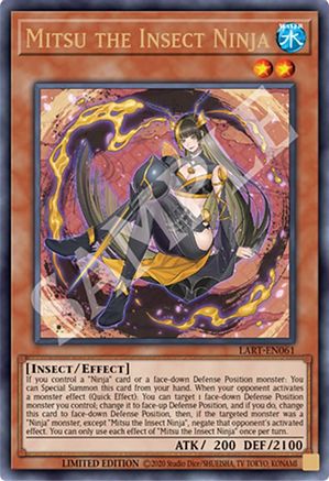 Mitsu the Insect Ninja (LART-EN061) - The Lost Art Promotion Limited