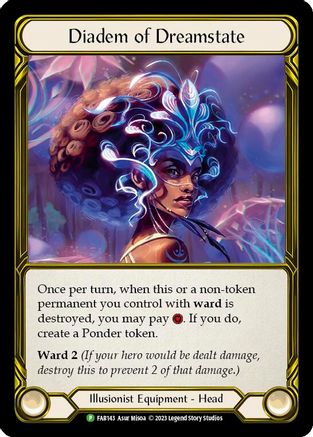 Diadem of Dreamstate (Golden) [FAB143] (Promo)  Cold Foil