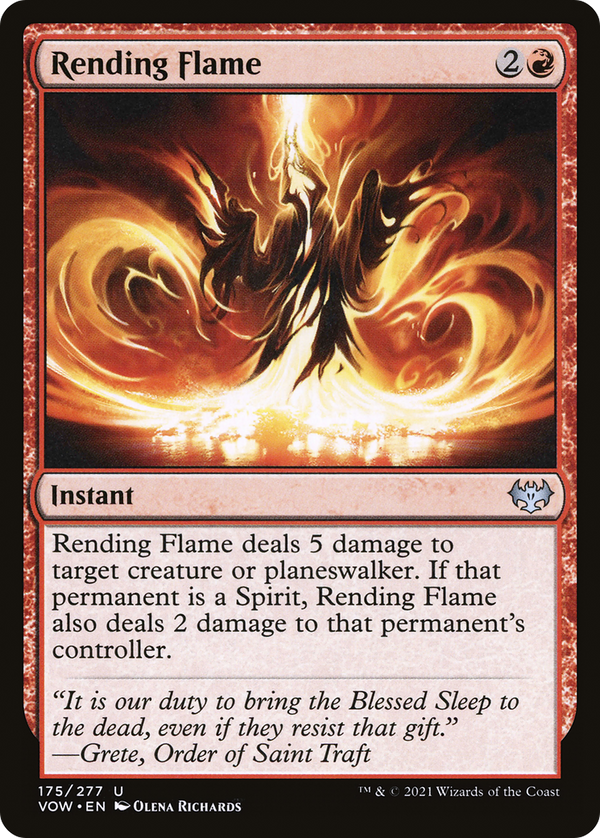 Rending Flame [Innistrad: Crimson Vow]