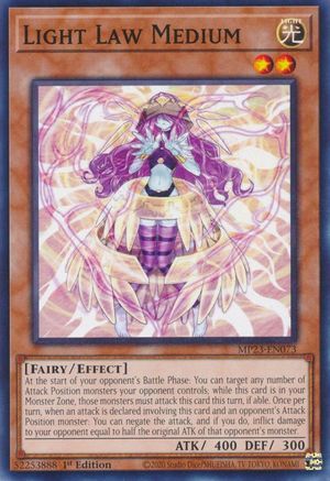 Light Law Medium (MP23-EN073) - 25th Anniversary Tin: Dueling Heroes Mega Pack 1st Edition