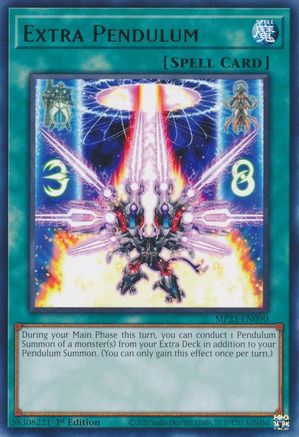 Extra Pendulum (MP23-EN090) - 25th Anniversary Tin: Dueling Heroes Mega Pack 1st Edition