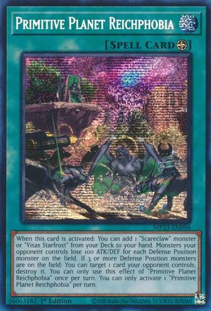 Primitive Planet Reichphobia (MP23-EN096) - 25th Anniversary Tin: Dueling Heroes Mega Pack 1st Edition