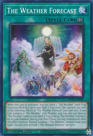 The Weather Forecast (MP23-EN099) - 25th Anniversary Tin: Dueling Heroes Mega Pack 1st Edition