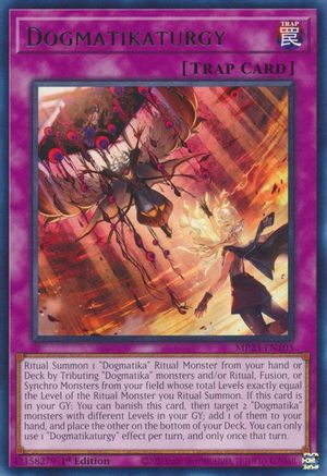 Dogmatikaturgy (MP23-EN103) - 25th Anniversary Tin: Dueling Heroes Mega Pack 1st Edition