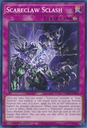 Scareclaw Sclash (MP23-EN104) - 25th Anniversary Tin: Dueling Heroes Mega Pack 1st Edition